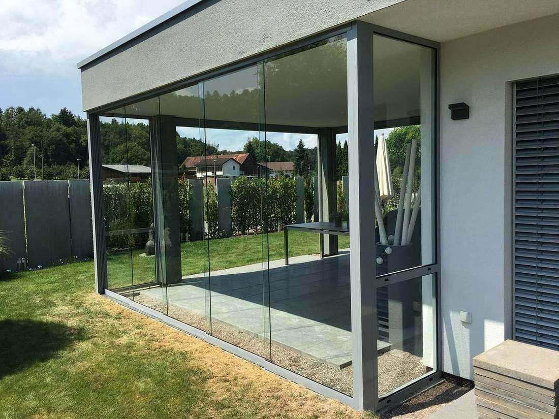Glasschiebewände Kundenprojekt