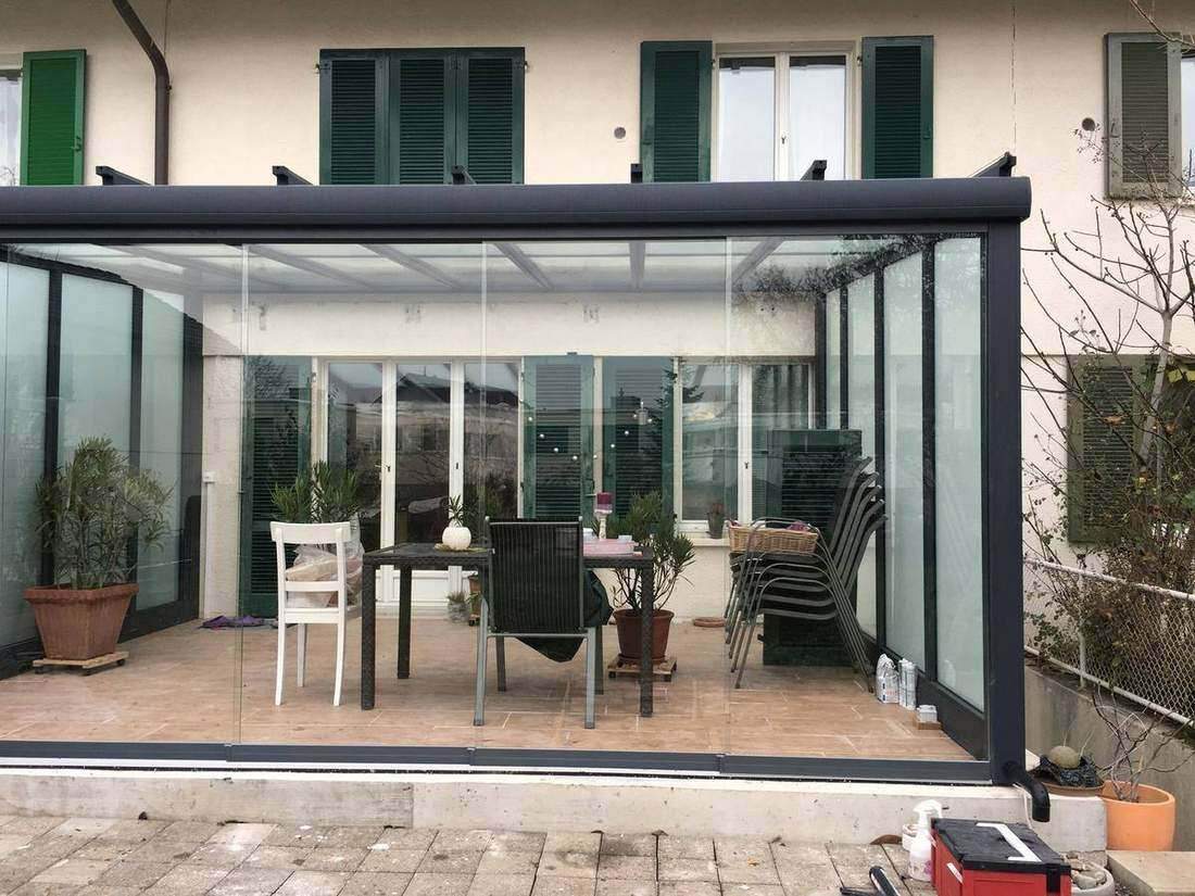 Cube Aluminium Terrassendach Bausatz