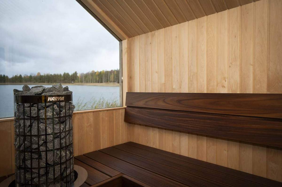 Isolierte Sauna Fjord