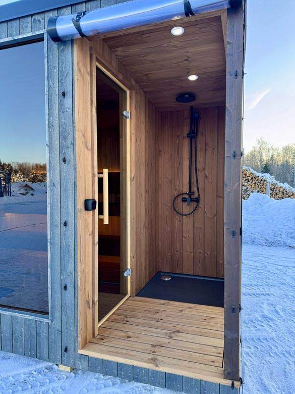 Isolierte Sauna Luca