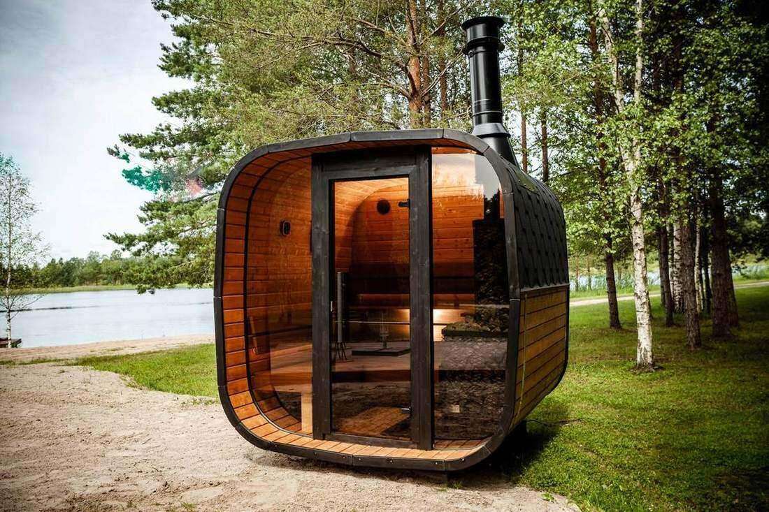 Cube-Sauna Tommy 2,3 × 2,3 m