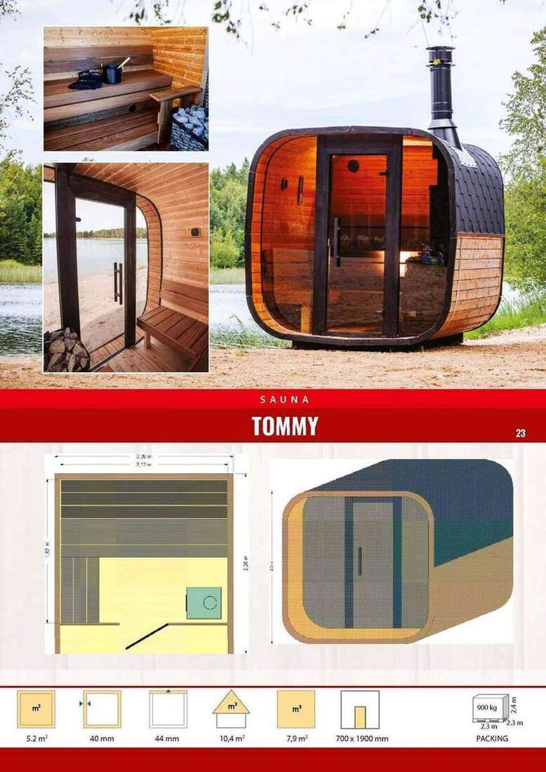 Cube-Sauna Tommy