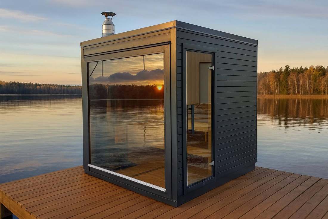 Isolierte Sauna Vivi