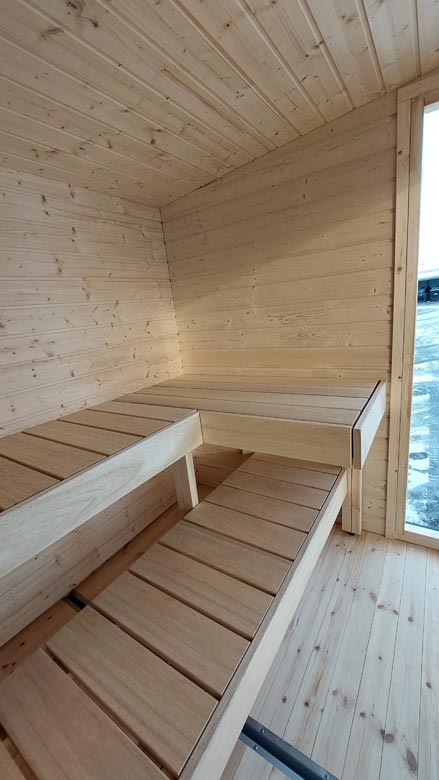 Isolierte Sauna Vivi